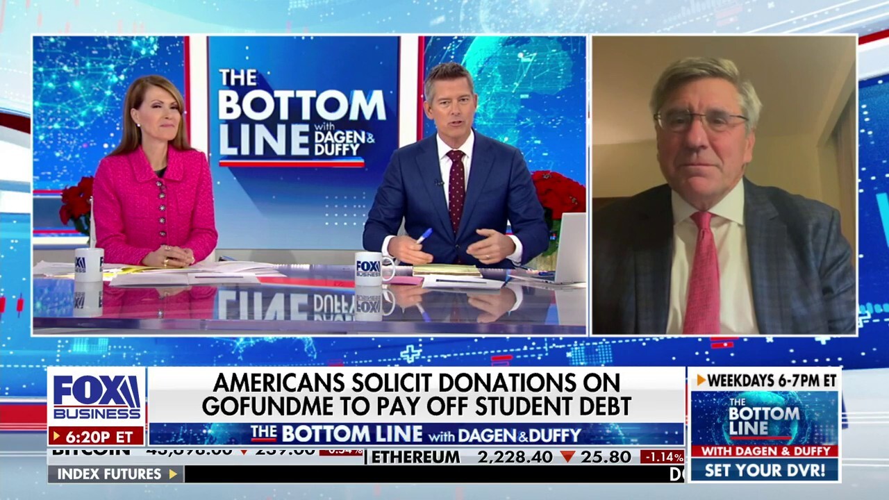 Former Trump economic adviser Steve Moore joined 'The Bottom Line' to discuss the left-wing media's claims that inflation would worsen under former President Donald Trump's presidency.