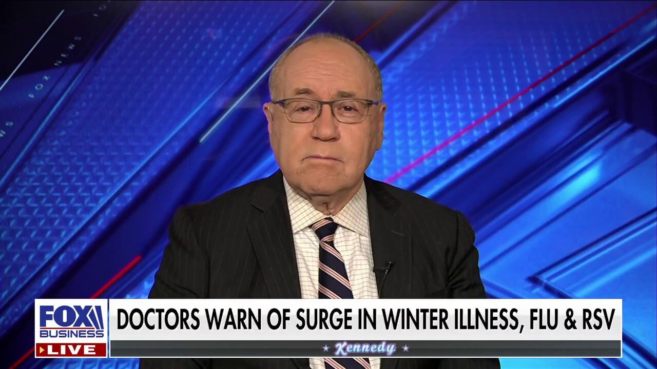 Fox News contributor Dr. Marc Siegel weighs in on surges of the flu and RSV ahead of the holidays on 'Kennedy.' 