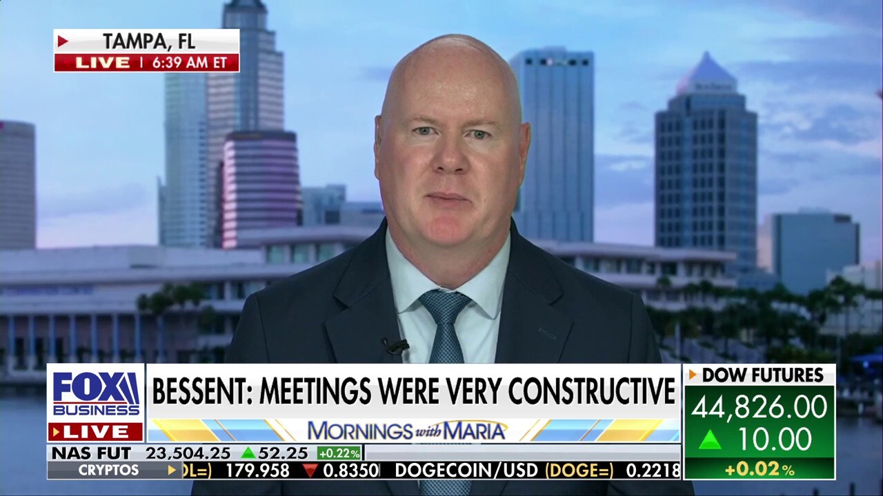 Steve Yates of the Heritage Foundation discusses the trade talks between U.S. and Chinese officials, the latest regarding the ports in Panama and China's push for global governance and compliance on A.I.