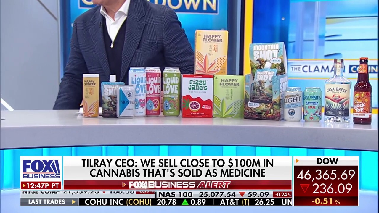 Tilray CEO Irwin Simon explains his company's cannabis-infused beer and discusses President Donald Trump’s decision on reclassifying marijuana on ‘The Claman Countdown.’