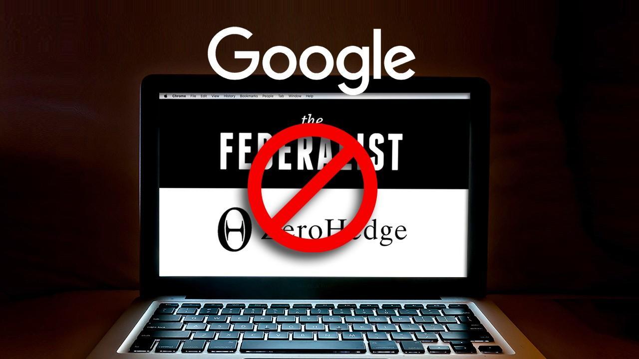Federalist senior editor on Google censorship: Let people speak freely