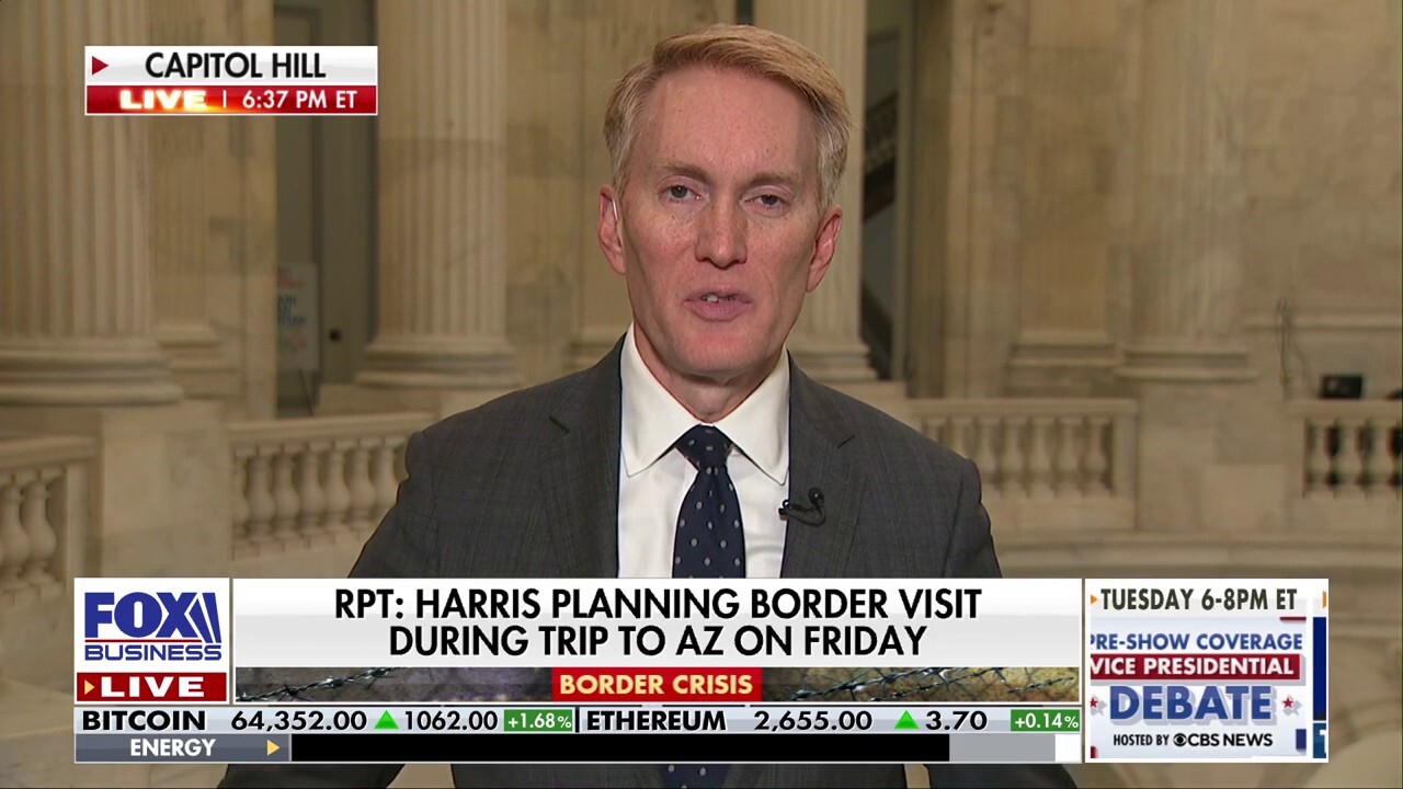 Kamala Harris will be seeing her policies at the border: Sen. James Lankford