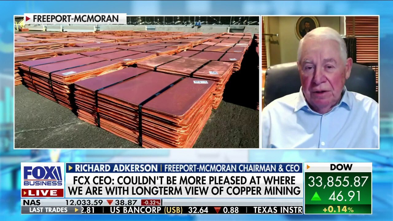 Freeport-McMoRan's Richard Adkerson: Future for copper goes beyond China