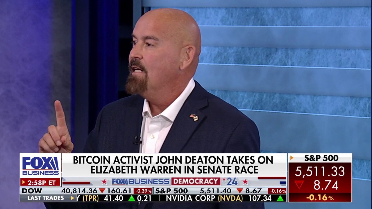 John Deaton vows to defeat Elizabeth Warren: 'She's vulnerable'