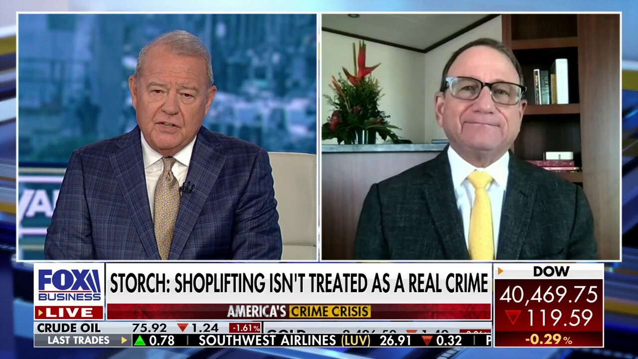 Storch Advisors CEO and former Toys"R"Us CEO Gerald Storch reacts to a new report which found shoplifting surged 24% across the U.S. so far this year.