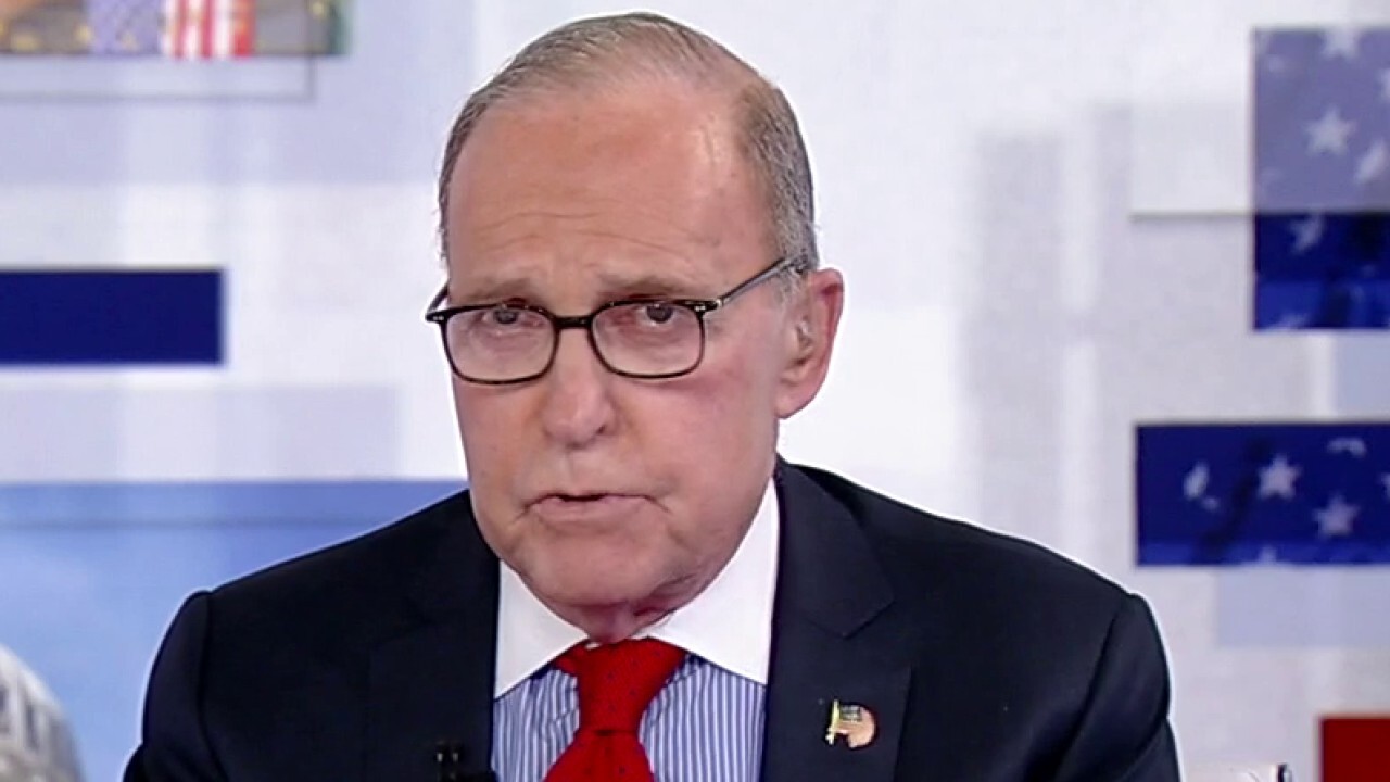 Fox Business host reflects on Biden's policies during his first year in office on 'Kudlow.'