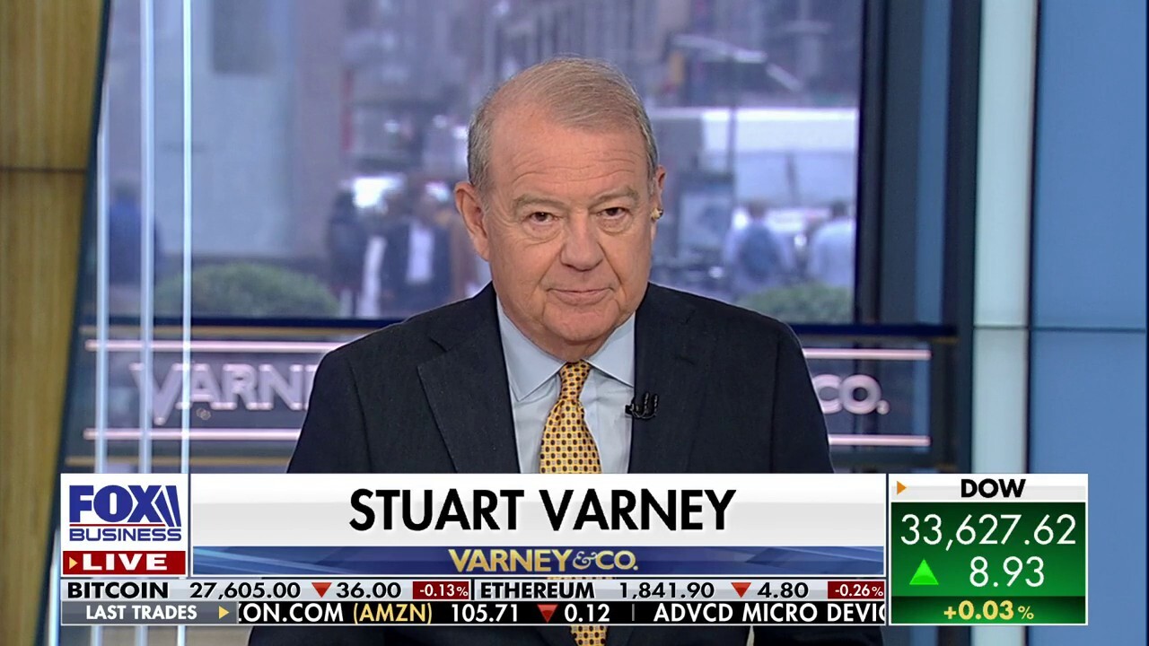 Varney & Co. host Stuart Varney argues Biden's ‘handlers’ are hiding him from the media because his inability to answer unscripted questions is not a good look for Americas image or his re-election campaign.