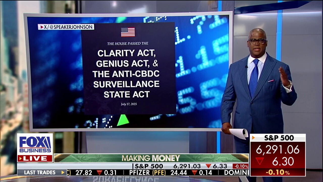 'Making Money' host Charles Payne explains how the GENIUS Act creates a regulatory framework for stablecoins.