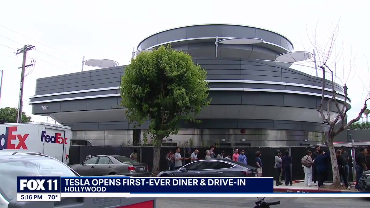 Elon Musk's Tesla's Diner & Drive-In opened in Los Angeles on Monday, July 21, 2025, FOX 11 Los Angeles reported. The new 24/7 venue features 66-foot LED megascreens and 80 Supercharger stalls for hungry EV owners.