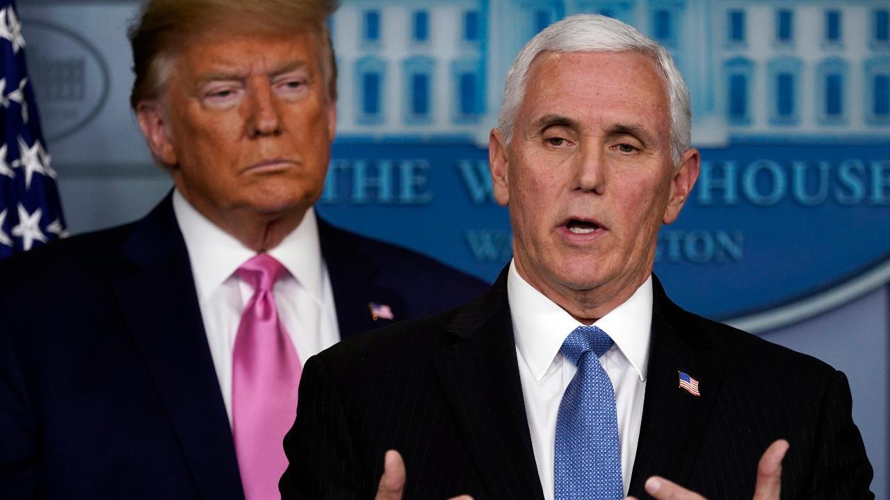 Pence on coronavirus: Trump has displayed urgency to government 