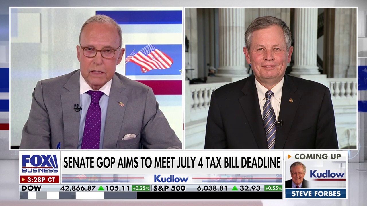 Sen. Steve Daines, R-Mont., says President Donald Trump has a right to restore 'law and order' in Los Angeles on 'Kudlow.