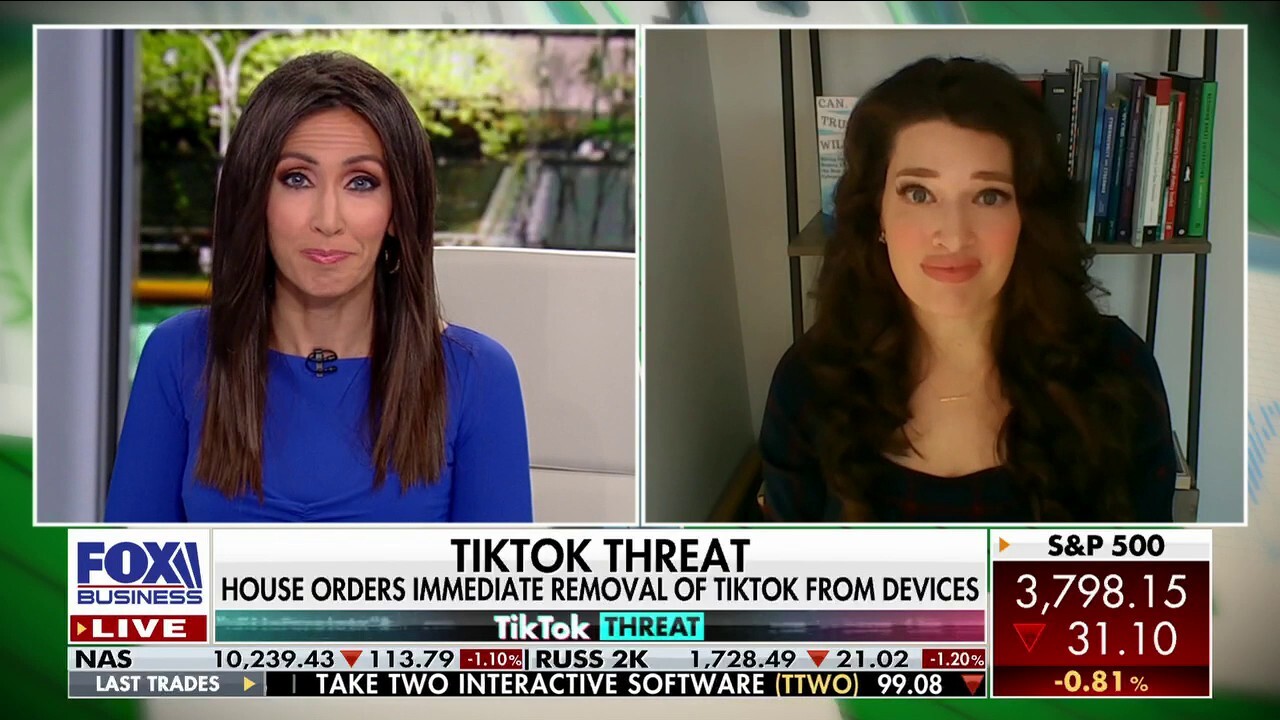 Guest host Lauren Simonetti brings in cybersecurity attorney Leeza Garber to weigh in on concerns over TikTok's national security threat on 'Making Money.'