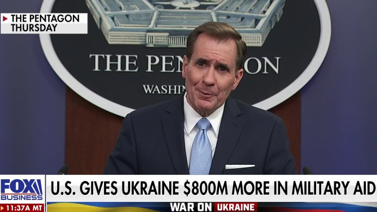Fox News correspondent Mark Meredith gives an update from the Pentagon on weapon shipments to Ukraine and the threat of a Russian attack.