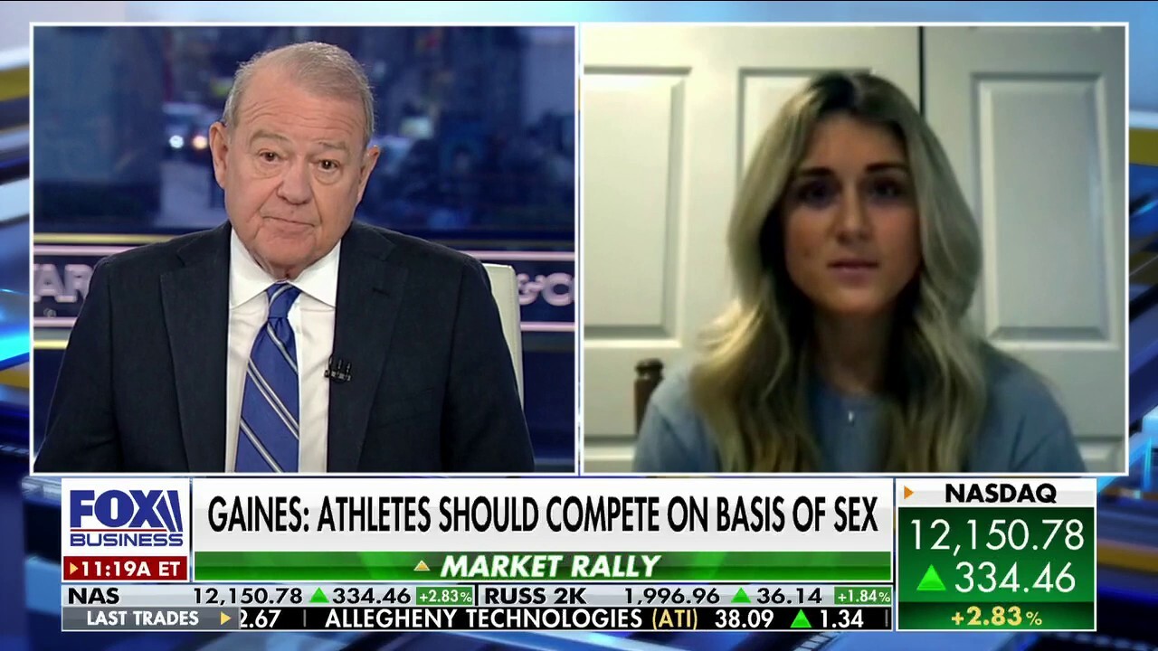 NCAA All-American Swimmer and Stand with Women spokeswoman Riley Gaines joins 'Varney & Co.' to discuss her op-ed saying that athletes should compete based on sex, not gender.
