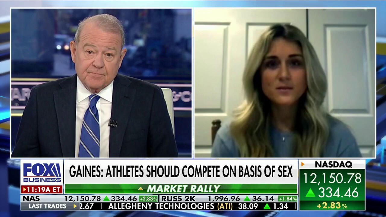 NCAA All-American Swimmer and Stand with Women Spokeswoman Riley Gaines joins 'Varney & Co.' to discuss her op-ed saying that athletes should compete based on sex, not gender.