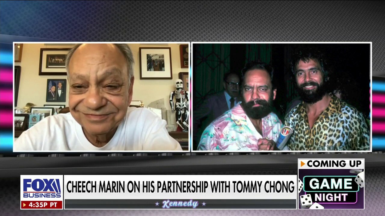 Actor and comedian Cheech Marin shares why he launched his own cannabis company with longtime friend Tommy Chong and curated an exhibit of Chicano art on 'Kennedy.'