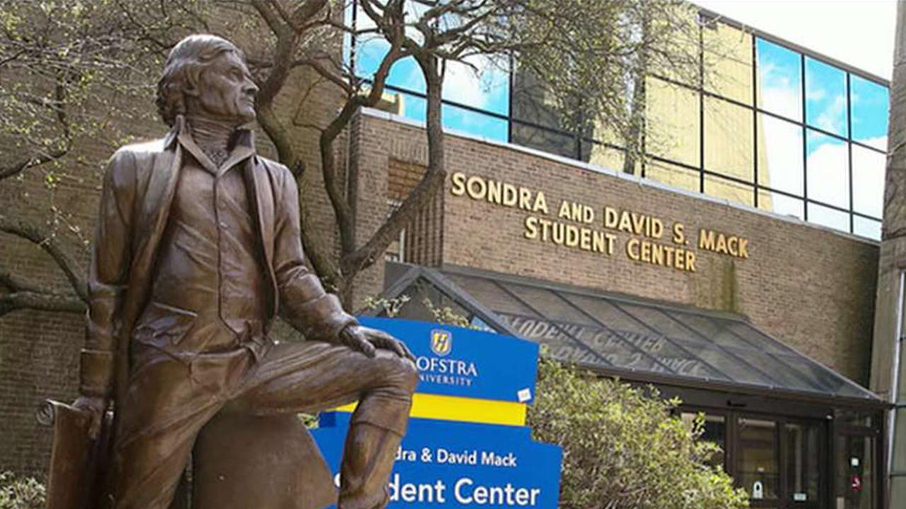 Hofstra students demand the removal of Thomas Jefferson statue