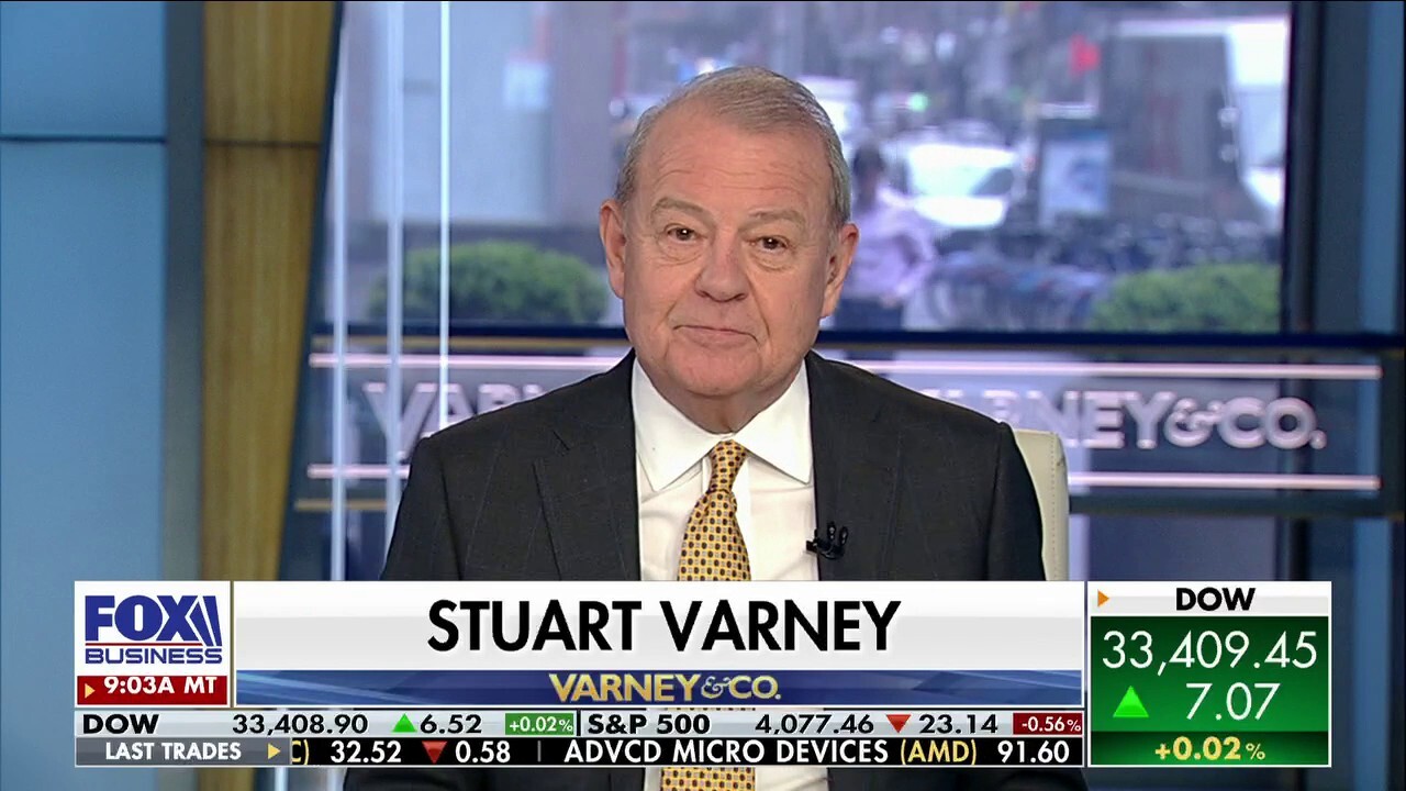 Varney & Co. host Stuart Varney argued Trumps indictment is a deliberate attempt by Democrats to keep the ex-president in the headlines and Bidens crises in the background.