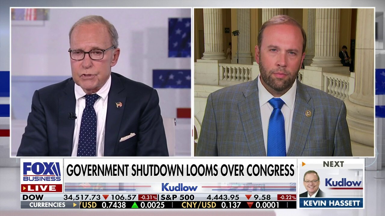 Rep. Jason Smith, R-Mo., shreds the Biden administration's policies on 'Kudlow.'