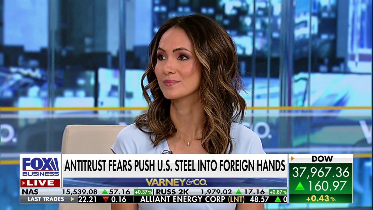 FOX Business’ Lydia Hu joins ‘Varney & Co.’ to report on U.S. Steel and its decision to take a smaller deal from a Japanese-owned company. 
