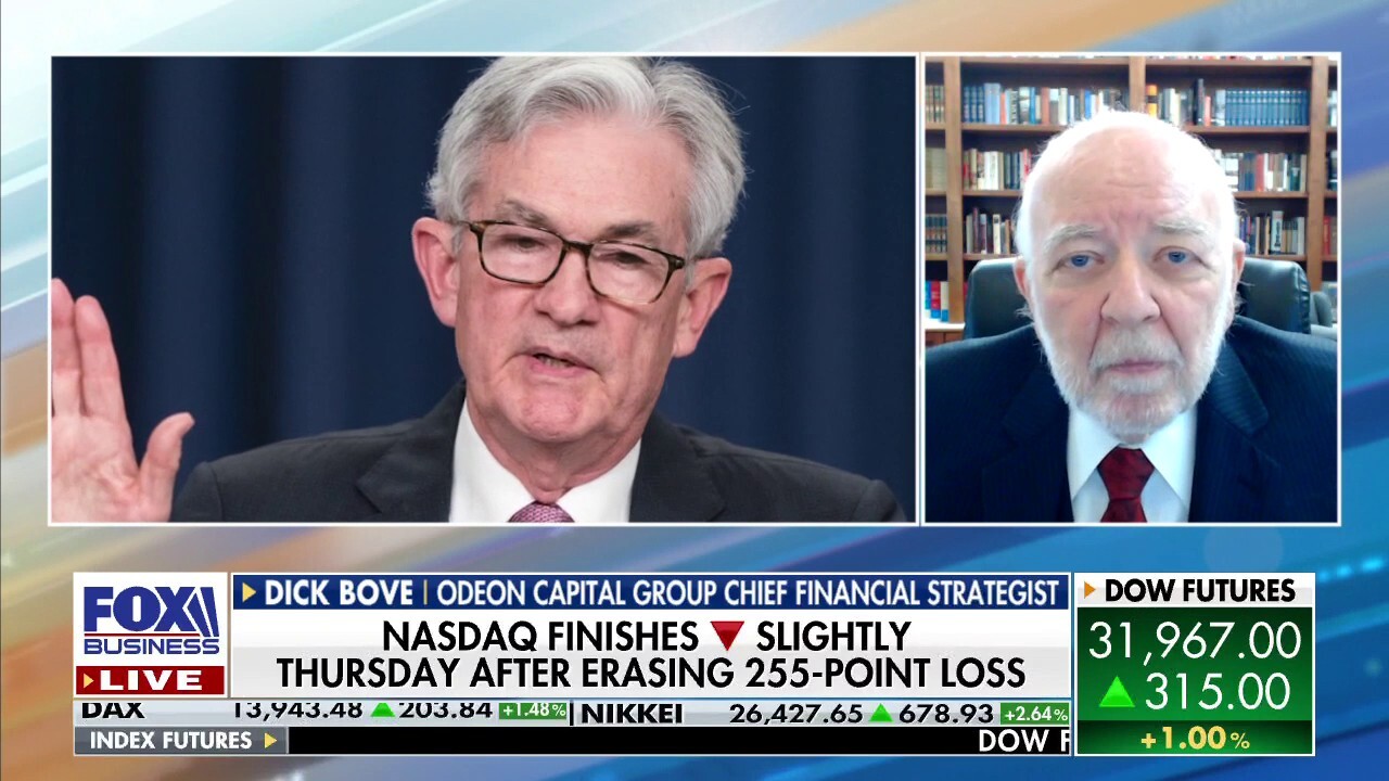 Odeon Capital Group chief financial strategist Dick Bove provides insight into how the Fed is handling inflation. 