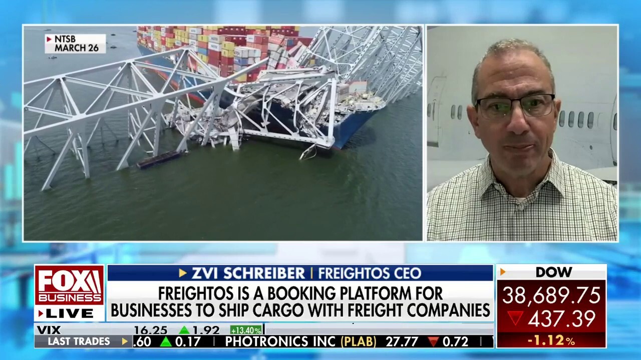 Freightos CEO: Other ports are picking up the slack as Baltimore closures delay shipments