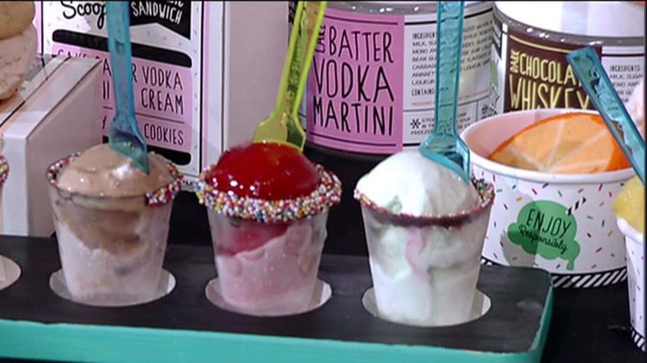Liquor-infused ice cream just in time for summer