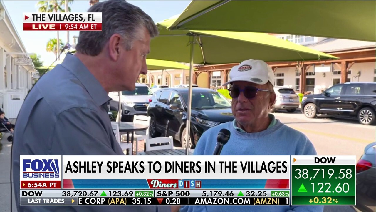 FOX Business' Ashley Webster talks to diners at The Villages in Florida about retirement after a Northwestern Mutual survey claims it will take $1.46M to retire comfortably.