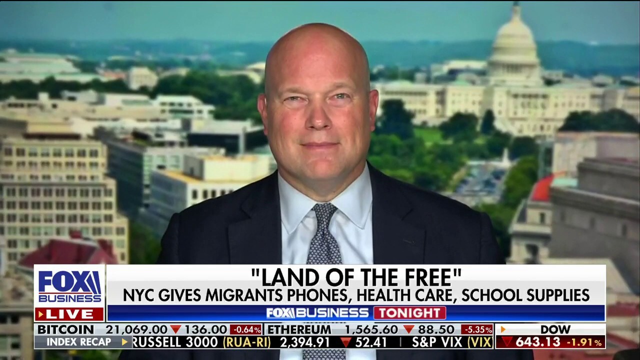 This is just a magnet that is going to draw more folks to the southern border: Matthew Whitaker