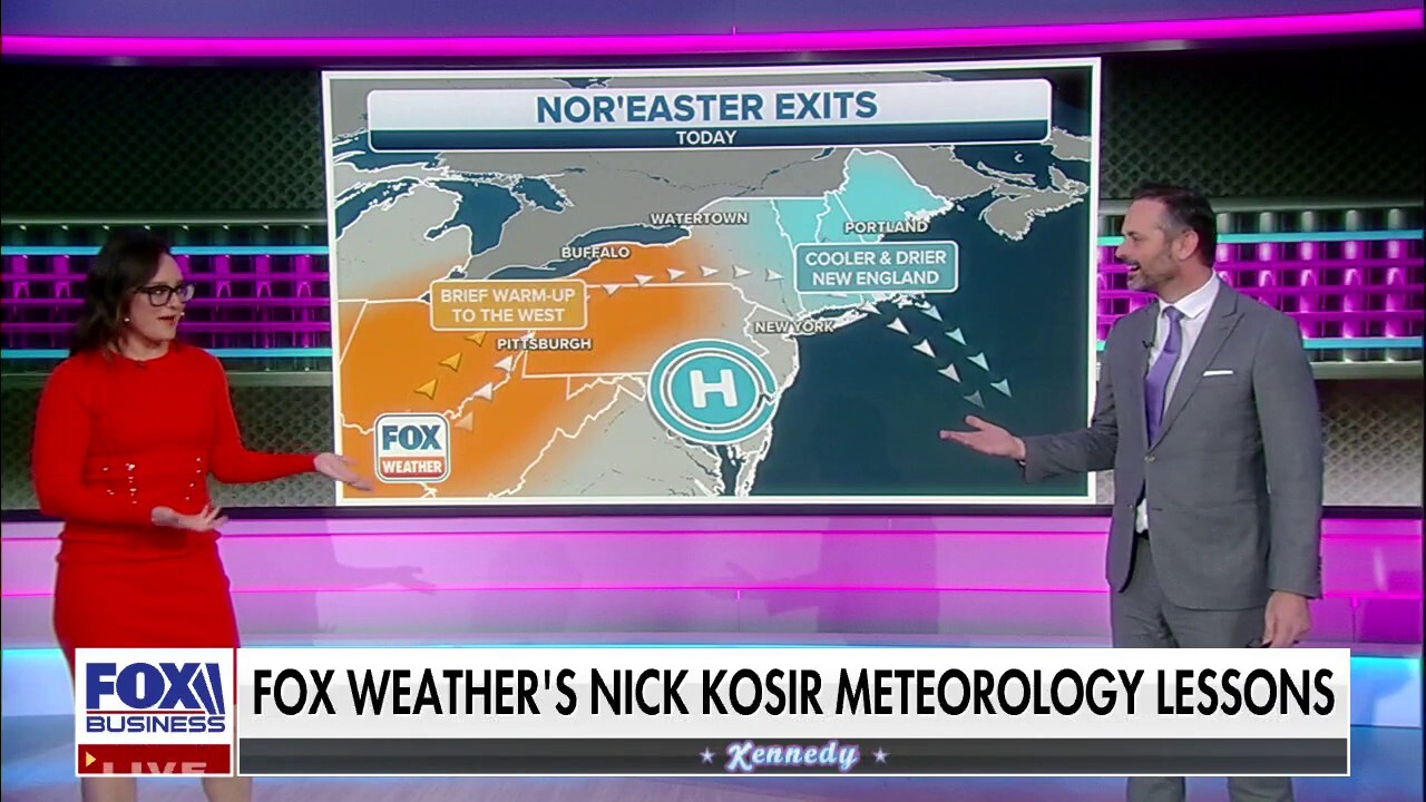 FOX Weather's Nick Kosir gives lesson in meteorology