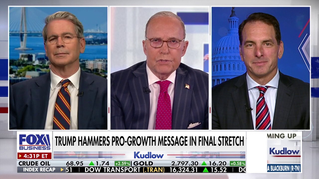 Key Square Group founder Scott Bessent and Michael Faulkender, chief economist at the America First Policy Institute, discuss former President Trump's agenda on ‘Kudlow.’