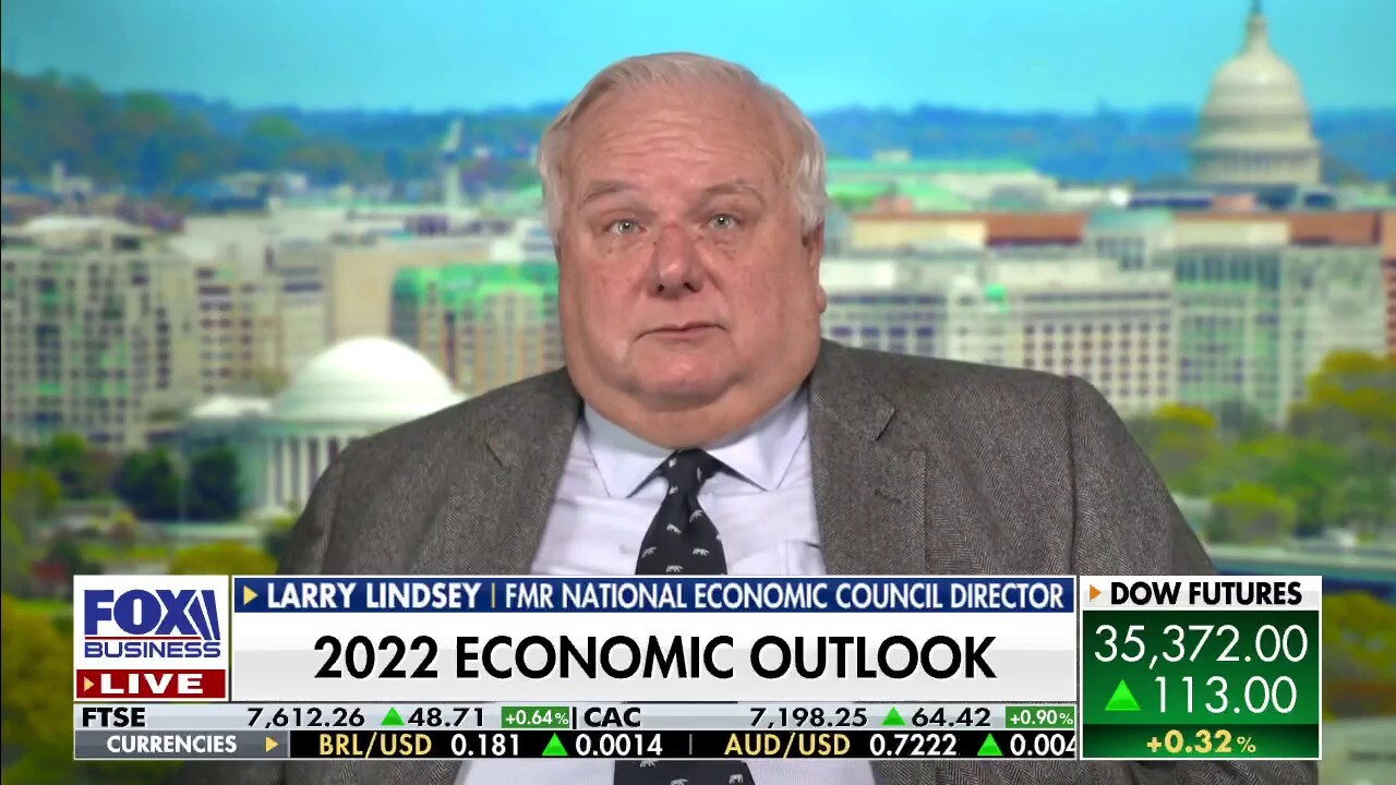 The Lindsey Group CEO Larry Lindsey argues that inflation is ‘embedded’ into the U.S. labor market in 2022. 