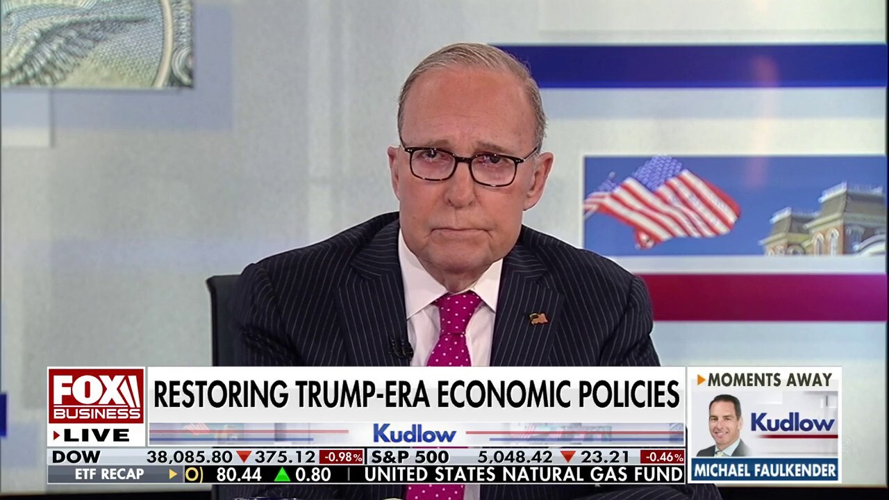 FOX Business host Larry Kudlow gives his take on the latest GDP report on ‘Kudlow.’