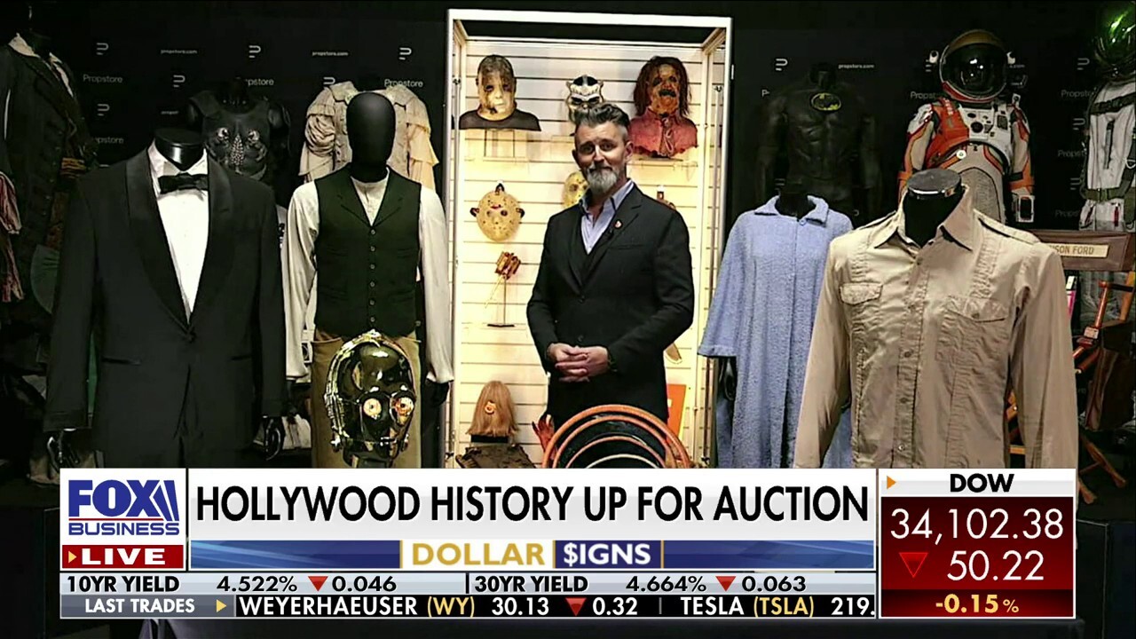 Iconic Hollywood memorabilia hits the auction block