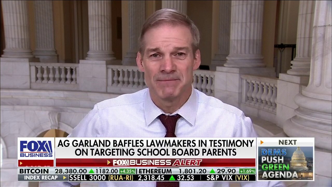 House Judiciary Committee Chairman Rep. Jim Jordan, R-Ohio, joins ‘The Evening Edit’ to discuss the deadline he has given the IRS to turn over documents and communications pertaining to Twitter Files journalist Matt Taibbi.