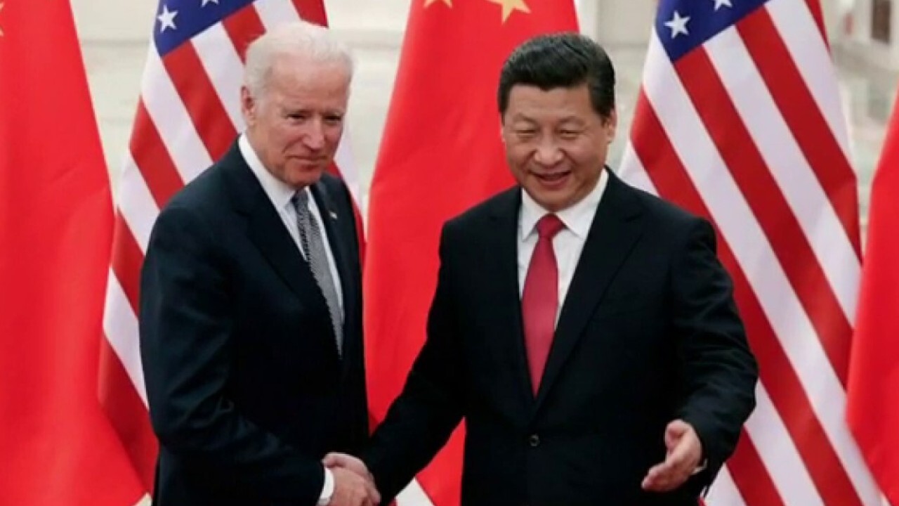 Rep. Andy Barr, R-Ky., discusses whether the U.S. should suspend trade with China and Biden's push for transgender athletes in women's sports on 'Varney & Co.'