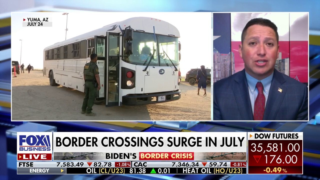 Border crossings will continue to rise despite Texas heat: Rep. Tony Gonzales