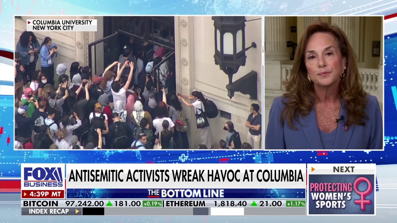 Rep. Lisa McClain, R-Mich., discusses the Democratic Party’s reaction to antisemitism on college campuses and how Congress can take action on ‘The Bottom Line.’