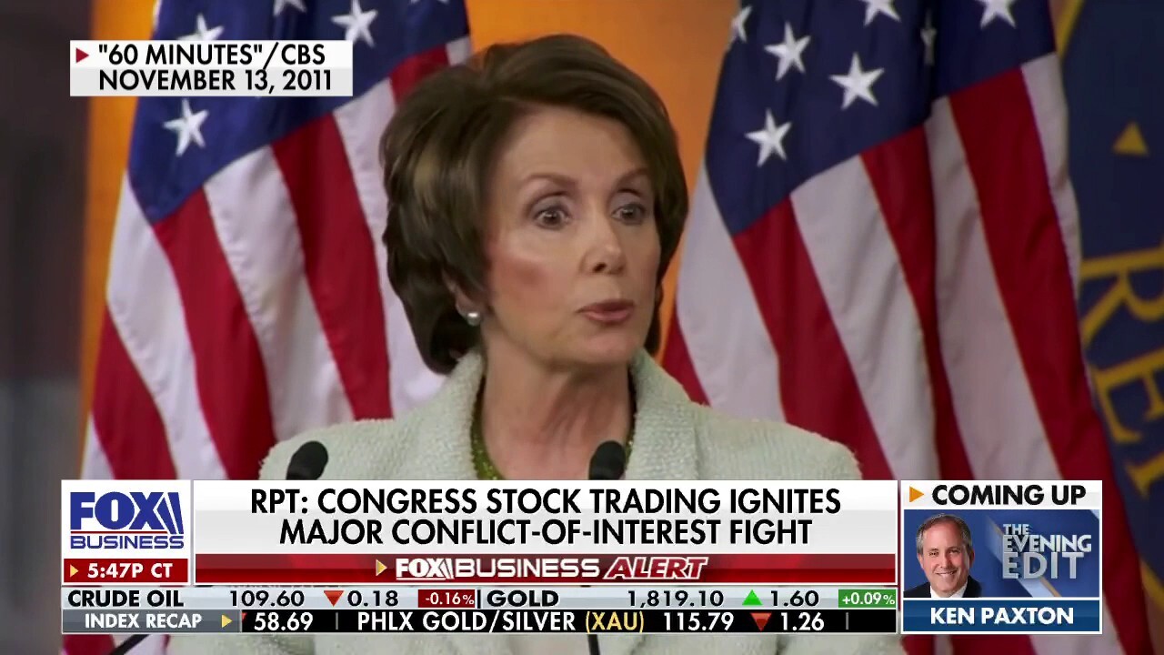 Poll: 70% support ban on stock trading for members of Congress