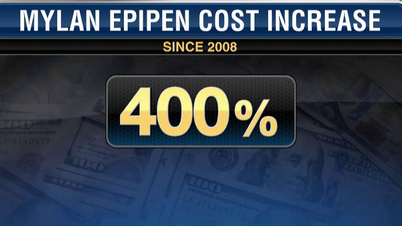 Outrage over Mylan’s EpiPen price hike