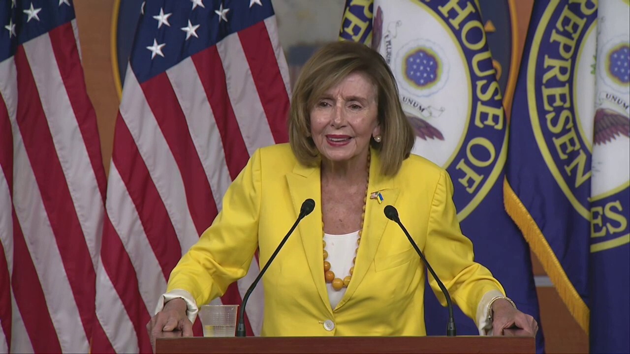 A reporter asked Speaker of the House Nancy Pelosi if her husband, Paul, had ever bought or sold stocks using information she had received to which she responded, "No, absolutely not."