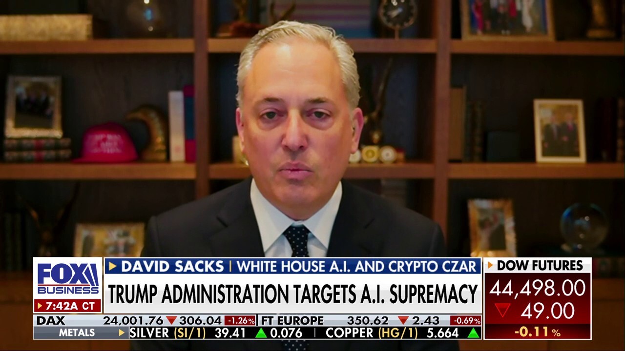 White House A.I. and Crypto Czar David Sacks discusses the 'Winning the AI Race' summit, how the U.S. can be the leader on the technology and the signing of the GENIUS Act into law.