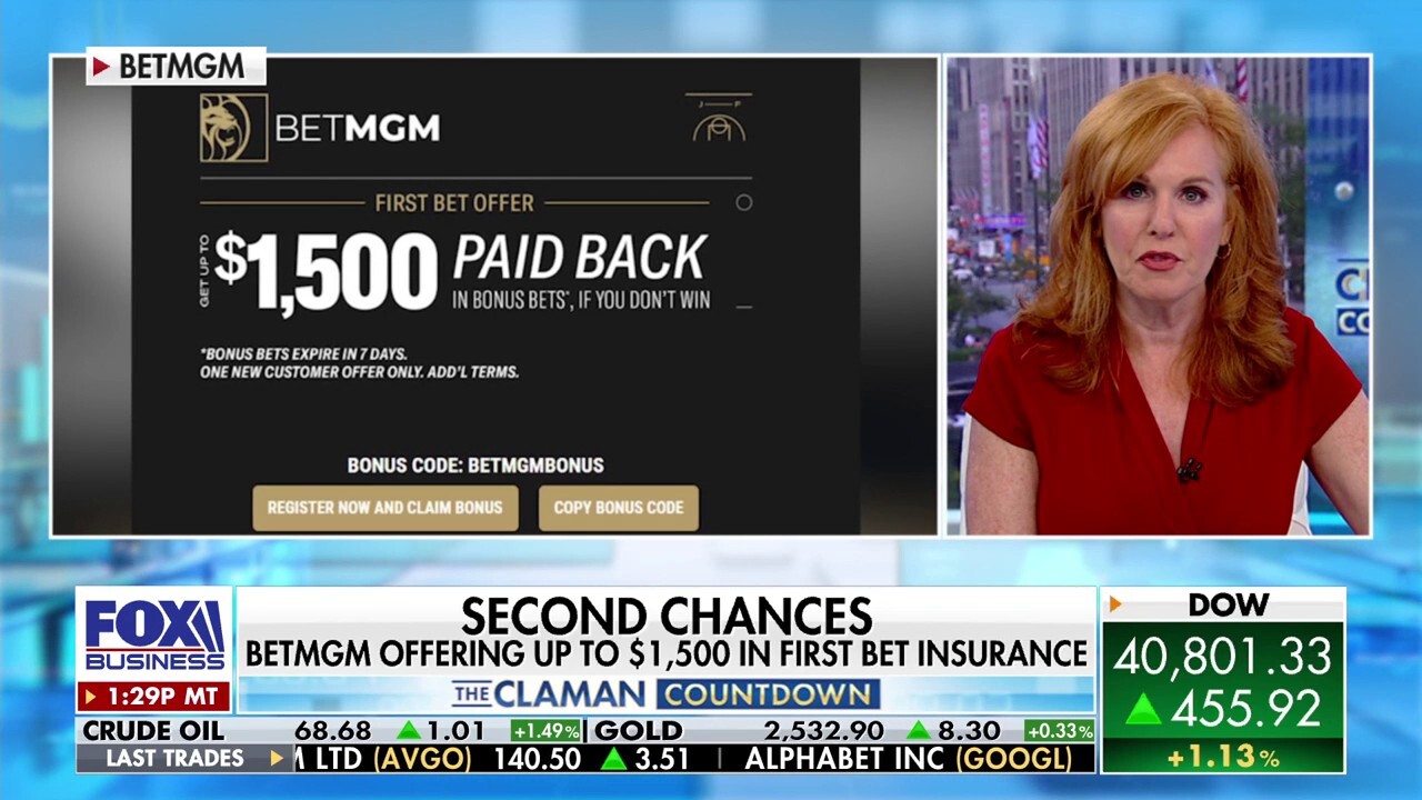 BetMGM's 'evergreen offer' gives new customers up to $1,500 in bet insurance