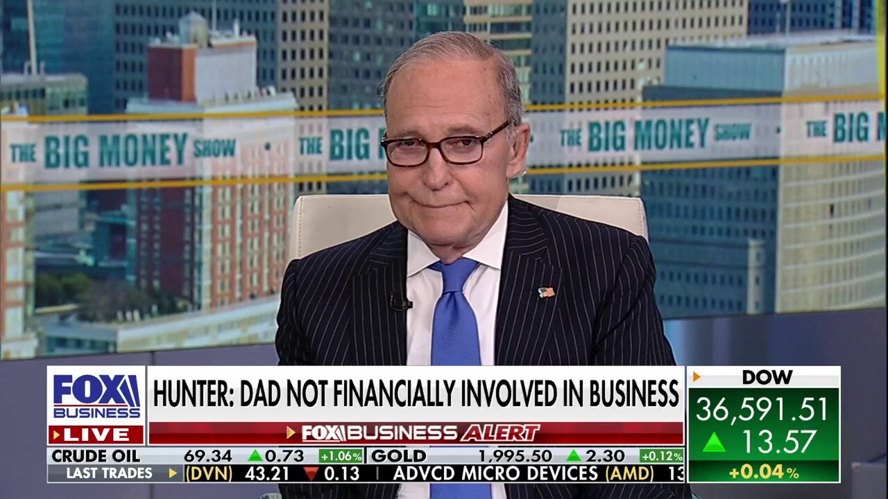 Economy and the border crisis are more important than Hunter Biden: Kudlow