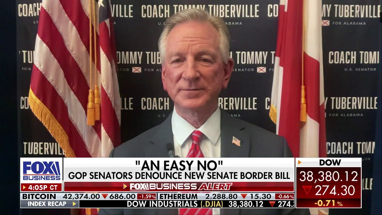 The border bill is ‘worse than what I thought’: Sen. Tommy Tuberville