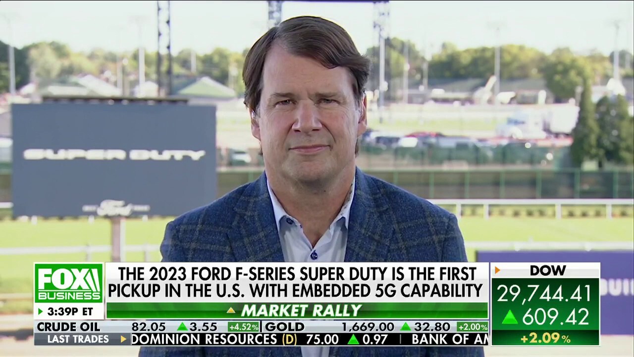 Jim Farley reveals the automaker's next-generation truck and explains why 5G capability is so important to Ford's truck-driving clients on "The Claman Countdown."