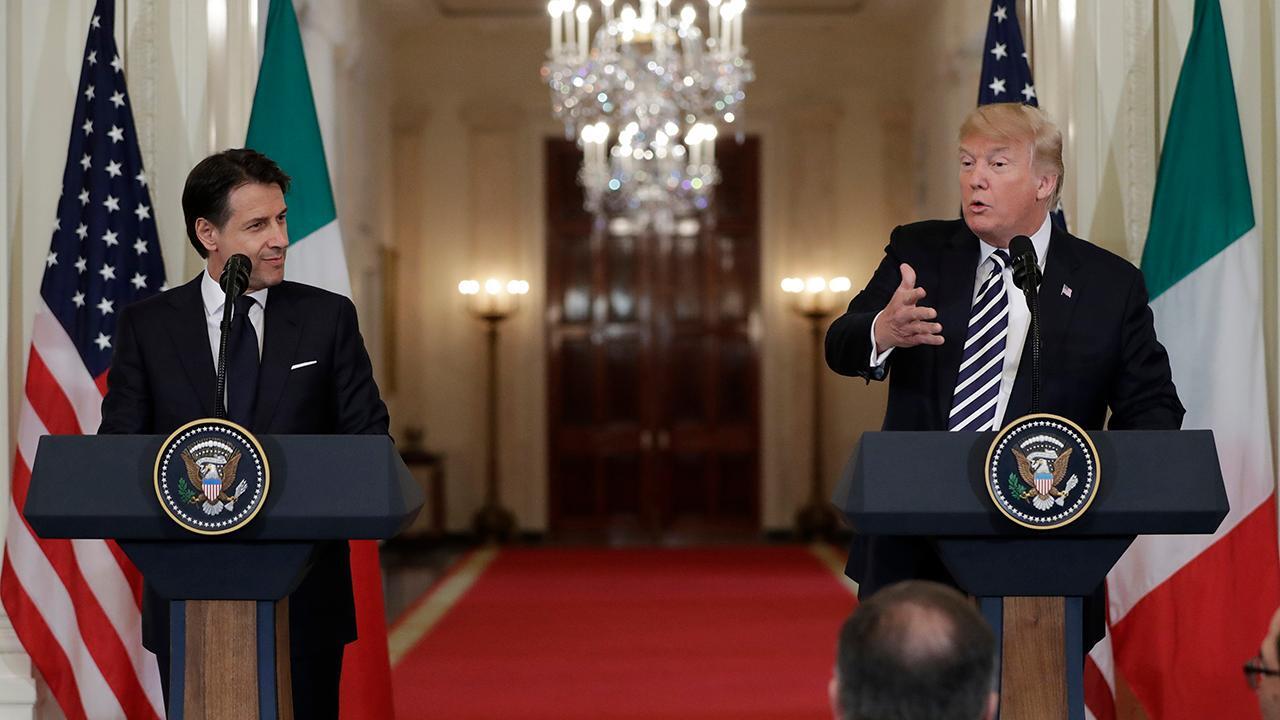 What to take away from the Trump-Conte press conference