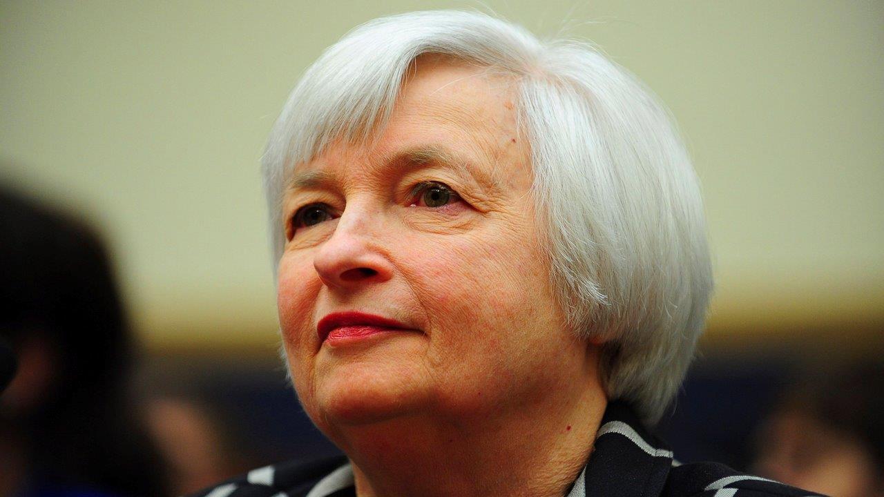 Yellen comments driving the markets higher?