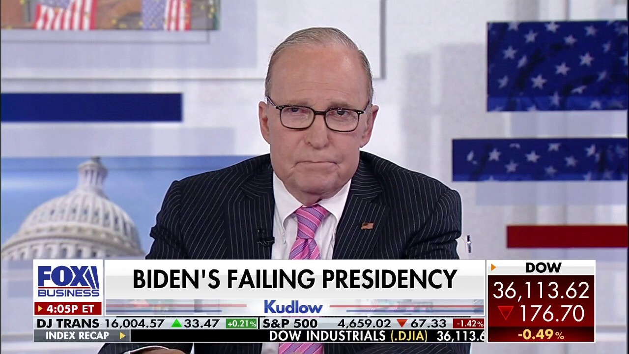 Kudlow: Biden’s sinking presidency suffered two more major defeats