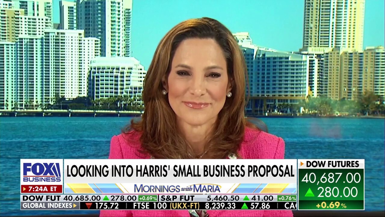 Rep. Maria Salazar, R-Fla., on Vice President  Kamala Harris proposal to help small businesses and House Speaker Johnsons expected move to link the SAVE Act to federal funding.